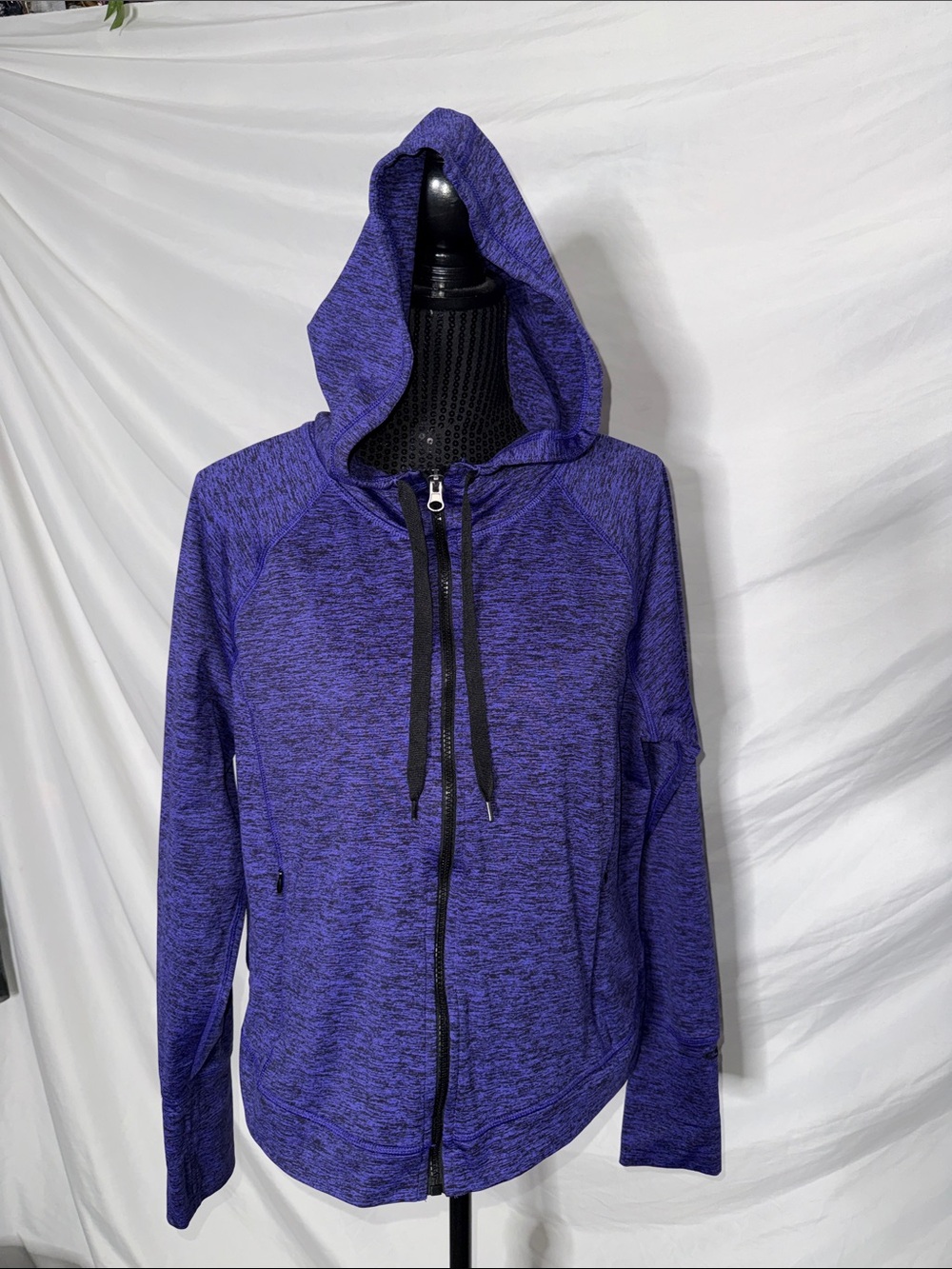 Champion DUO DRY Purple Heather Full-Zip Jacket